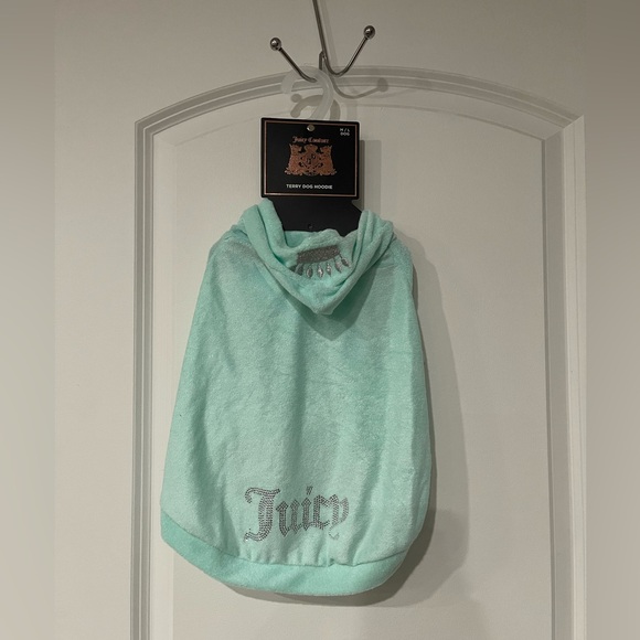 Juicy Couture Terry Dog Hoodie NWT - Picture 1 of 4